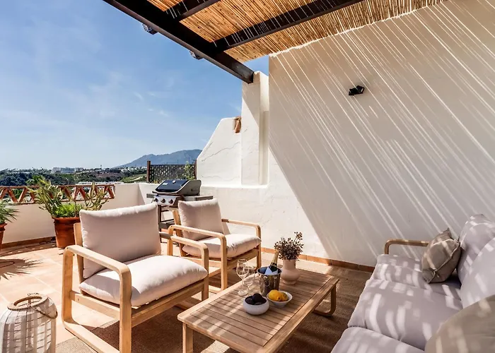 Sea View & Mountain View With Private Jacuzzi - Sunset Golf, Lägenhet