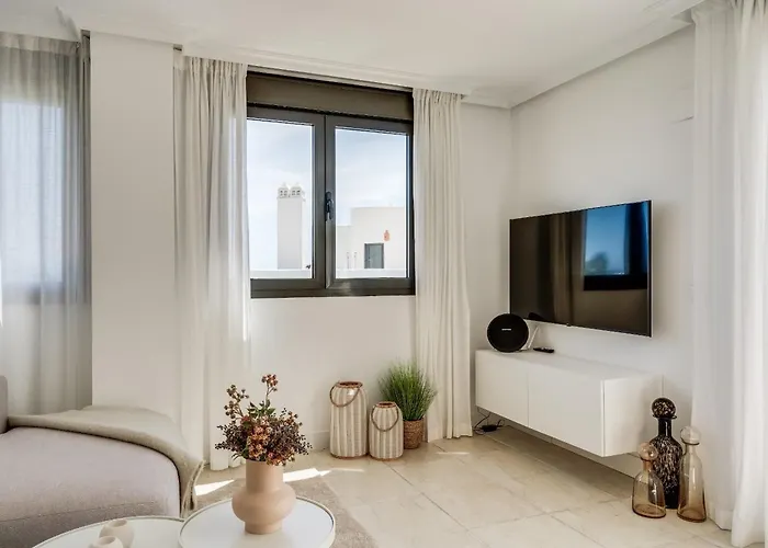 Lägenhet Sea View & Mountain View With Private Jacuzzi - Sunset Golf,