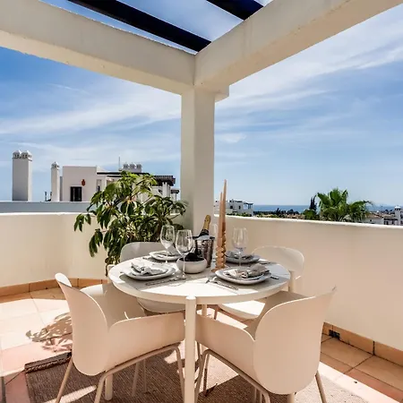 Sea View & Mountain View With Private Jacuzzi - Sunset Golf, * Estepona